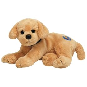 Ty Beanie Babies 2.0 Fletch  Cover Dog (Laying)
