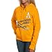 Appalachian State Mountaineers Ladies Gold Retro Distressed Full Zip Hoody Sweatshirt