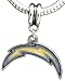 San Diego Chargers sys Charm with Connector Fits Most Large Hole Bead Bracelets