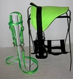 Miniature Horse / Small Pony Lime Green Bareback Pad Set