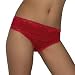 Womens Bhs Sexy Red Lace Hipster Brief Panties Underwear (Size: M / 12)red