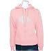 Kansas City Chiefs Ladies Pink Tickets Full Zip Hoody Sweatshirt