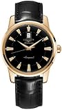 LONGINES Watch:Longines Watches Longines Heritage Collection Conquest 18k Solid Rose Gold Automatic Men's Watch
