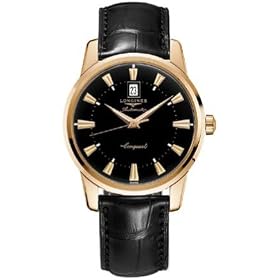 Longines Watches Longines Heritage Collection Conquest 18k Solid Rose Gold Automatic Mens Watch by Longines
