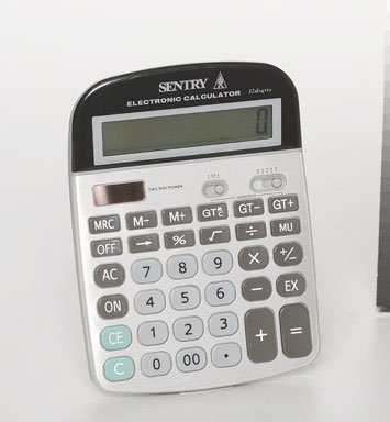 Sentry Industries Inc CA277 12 Digit Desktop calculator