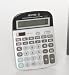 Sentry Deluxe Desktop Calculator, Black (CA277)