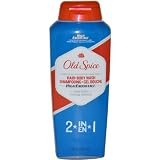 High Endurance 2 In 1 Hair and Body Wash Crisp Scent Men Body Wash by Old Spice, 18 Ounce