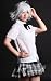 Silver Short Length Anime Cosplay Costume Wig