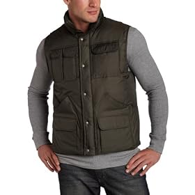 Levi's Mens Nylon Down Filled Utility Vest