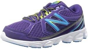New Balance KJ750 Youth Lace-Up Running Shoe (Toddler/Little Kid/Big Kid),Dark Purple,5 M US Big Kid