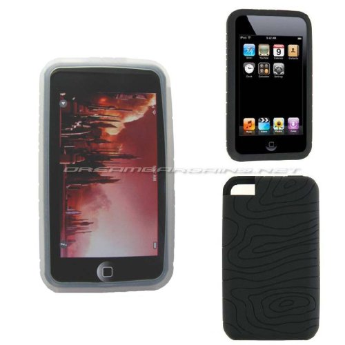External hard drive:Premium iPod Touch 8gb 16gb 32gb Ultra Protection Series Thick Silicone Case - White/Clear + LCD Screen Protector