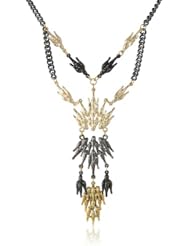 Fallon Winged Duster Necklace, 18"