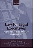 Law For Legal Executives