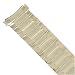 Watch Band Expansion Metal Stretch Silver Color Curved Ends fits 17mm to 19mm