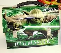 New 08 Star Wars Metal Dome Workmens Lunch Box Tin
