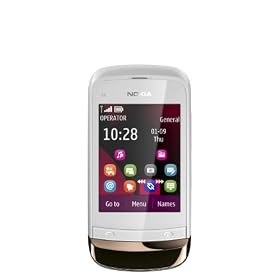Nokia C2-02 Sim Free Mobile Phone - White