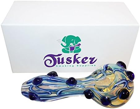 Hand Made Glass Pipes, For Incense holding and Tobacco Use Only