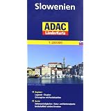 ADAC L�nderkarte Slowenien 1:200.000: Mit Kennzeichnung von Sehensw�rdigkeiten, landschaftlich sch�nen Strecken sowie Natur- und Nationalparks.Mit ... Mit Ortsregister und Reiseinformationenvon "ADAC Kartografie"