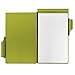 Wellspring Lime Blossom Metal Notepad for Note Taking, Pocket Notebook Journal with Pen Holder, Small Notepad for Daily Jotting, Notebook Journal for Work, Mini Notepad for Daily Journal and Lists