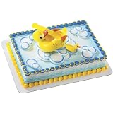 Rubber Ducky Cake Topper Spoon and Bowl Set