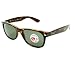 Ray-Ban RB2132P New Wayfarer Polarized Sunglasses,Tortoise Frame/Grey Lens,55 mm