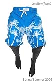 Smith and Jones Amazon Swim Shorts (Large, Azure)