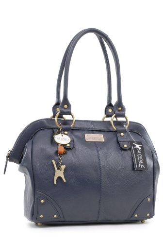 Sac à main Gallery signé Catwalk Collection - Bleu Marine