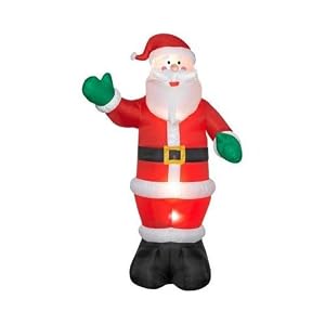 12 Ft. Airblown Inflatable Giant Waving Santa