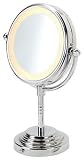 Revlon 9409 Compact Chrome Lighted Mirror