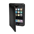 BadBoyz Luxury Black Leather Case for iPod Touch 2nd Generation 8GB / 32GB / 64GB & Screen Protector
