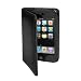 BadBoyz Luxury Black Leather Case for iPod Touch 2nd Generation 8GB / 32GB / 64GB & Screen Protector