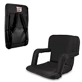 New York Giants NFL Ventura Portable Recliner Seat Black