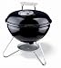 Weber Smokey Joe: 40020 14'' Smokey Joe Gold Portable Charcoal Grill with Heavy-Duty Plated Steel Co