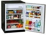 Summit BI605 24 Built-in Compact Refrigerator with Manual Defrost, Bottom Condenser and Wire Shelves: White