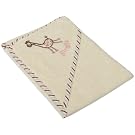 Baby Girl Giraffe Hooded Bathrobe, Babies 100% Cotton Towel Bath Robe