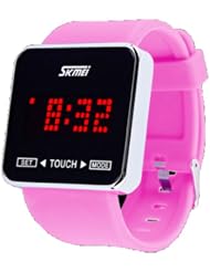 Touch Screen Luxury Style Red LED Womens Sport Watches for Girls SK-360?