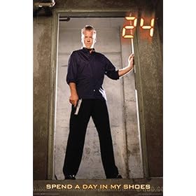 24 POSTER JACK BAUER CTU MY SHOES NEW TV SHOW FOX 24391