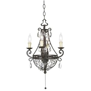 Kathy Ireland Plug-In Swag Mini Chandelier by Kathy Ireland
