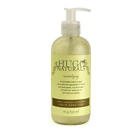 Hugo Naturals Liquid Hand Soap, Lemon Verbena & Bergamot , 12-Ounce Bottle (Pack of 2)