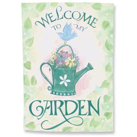 Welcome to My Garden - Toland Garden Flag