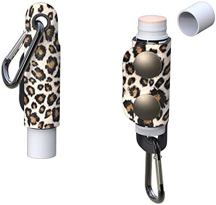 Snaps Lip Balm Holder, Cheetah More designs available here ! Great Gift, Stocking Stuffer or Personal Use