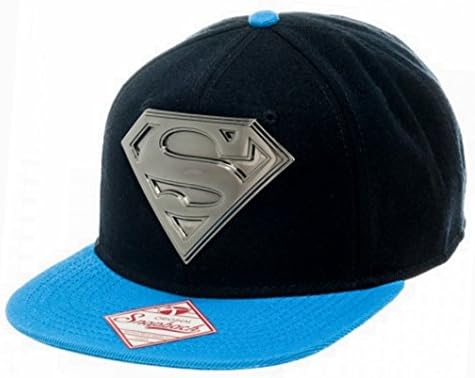 DC Comics SUPERMAN Metal Logo Badge Snapback Baseball CAP/ HAT