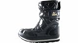 Snowjoggers Sporty Quilted Shiny Black