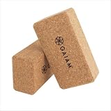 Gaiam Natural Eco Cork Yoga Bricks (9