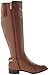 Anne Klein AK Women's Kacey Wide Calf Leather Riding Boot