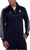 adidas Men's adiPURE Track Jacket, Dark Indigo/Silver, Medium