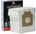 GENUINE HOOVER H63 PUREHEPA FREESPACE SPRINT REPLACEMENT VACUUM CLEANER DUST BAGS - PACK OF 4 BAGS