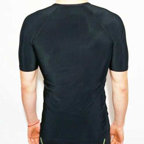 Default Lightweight Compression V Neck Top Black