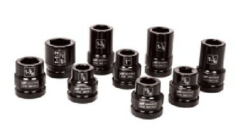 Ingersoll Rand SK8H9T 1-Inch 9 Piece Truck Service Impact Socket Set