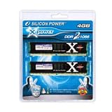 シリコンパワー メモリモジュール 240Pin DIMM DDR2-1066(PC2-8500)2GBx2 2枚組ブリスターパック SP004GBLXU106S22